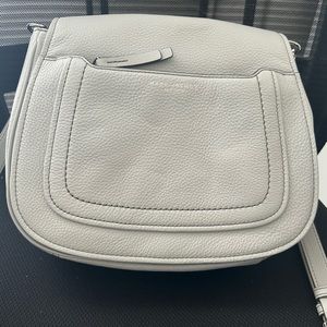 MARC JACOBS brand new silver saddle bag